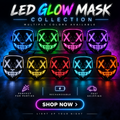 Led Glow Mask